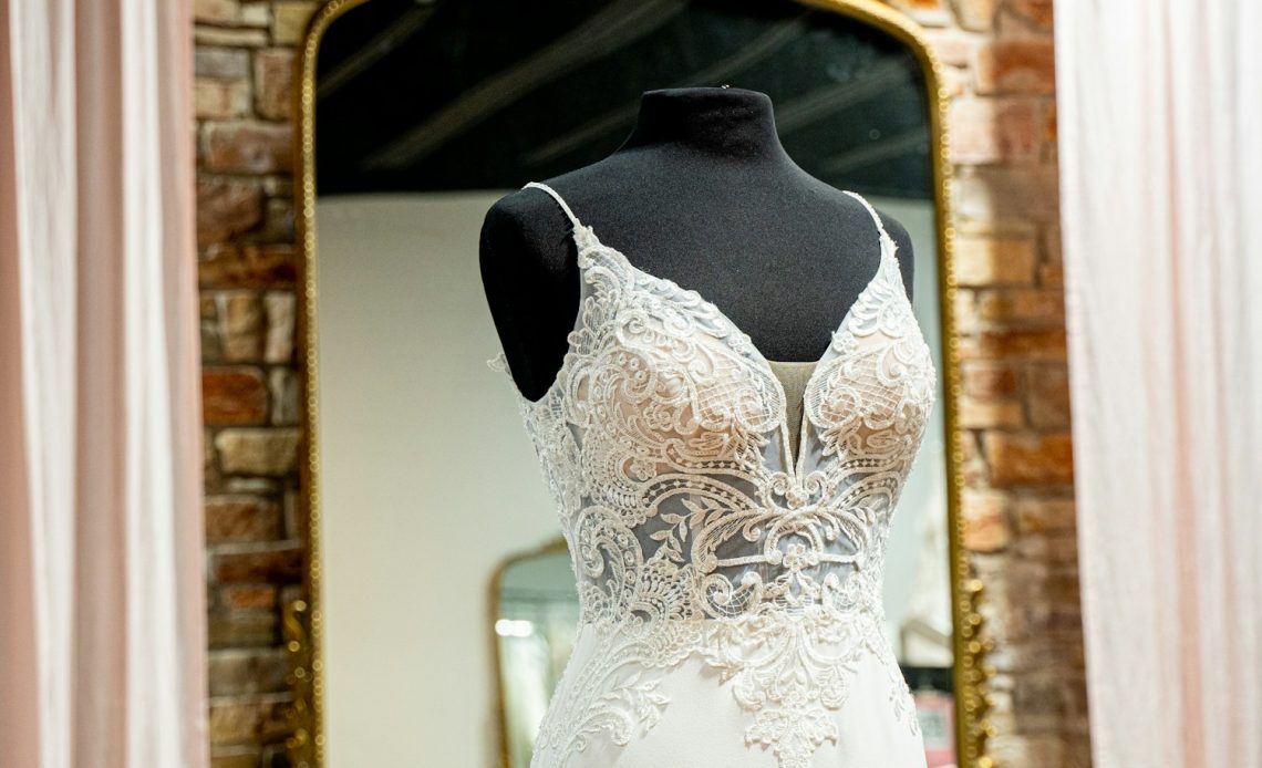 a white and black dress